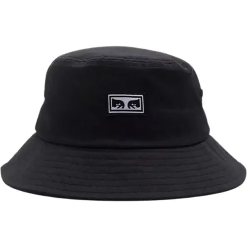 Iconic Eyes Bucket Hat , unisex, Sizes: ONE SIZE - Obey - Modalova