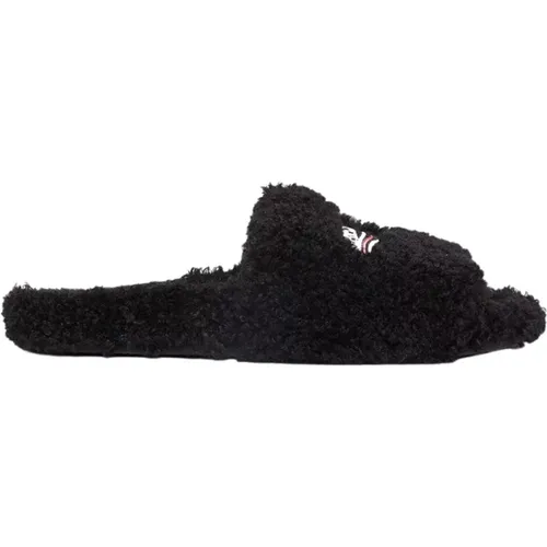 Furry Slippers , female, Sizes: 3 UK - Balenciaga - Modalova