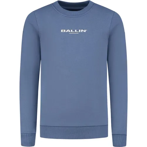 Fish-Eye Logo Sweater Kids - BALLIN Amsterdam - Modalova