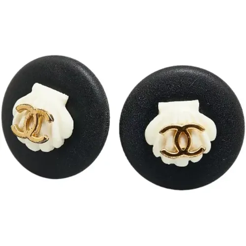 Pre-owned Plastic earrings , female, Sizes: ONE SIZE - Chanel Vintage - Modalova