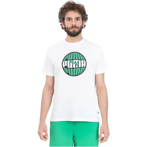 T-Shirts , Herren, Größe: XL - Puma - Modalova
