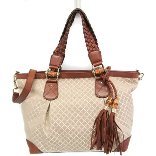 Pre-owned Canvas gucci-bags , female, Sizes: ONE SIZE - Gucci Vintage - Modalova