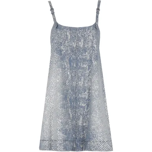 Summer Dresses,Glitter Abstract Mini Kleid - Versace Jeans Couture - Modalova