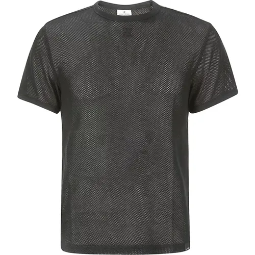 AC Mesh T-Shirt , male, Sizes: L, M - Courrèges - Modalova