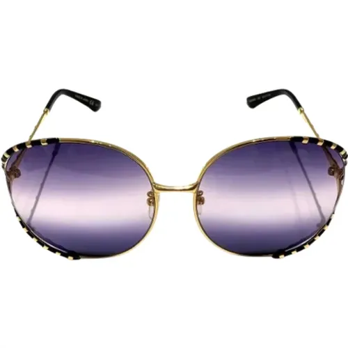 Pre-owned Metal sunglasses , female, Sizes: ONE SIZE - Gucci Vintage - Modalova