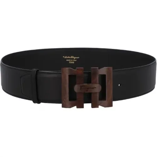 Pre-owned Leather belts , female, Sizes: ONE SIZE - Salvatore Ferragamo Pre-owned - Modalova