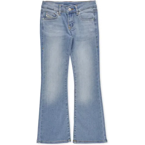Kinder Flare Jeans in Hellblau,schattierte Bootcut JoggJeans® - 1969 D-Ebbey - Diesel - Modalova