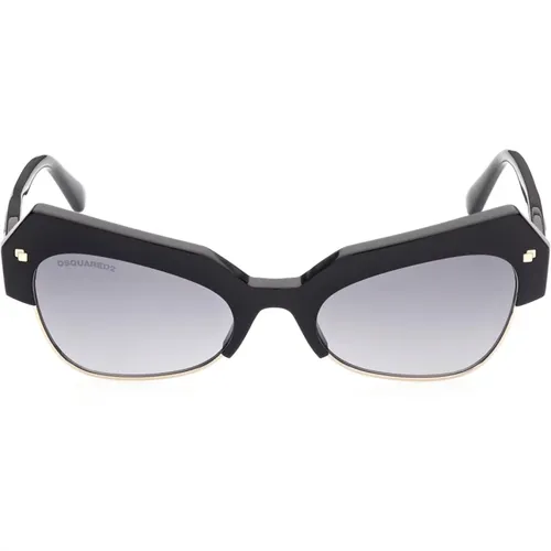 Stilvolle Dalia Sonnenbrille für Frauen , Damen, Größe: 52 MM - Dsquared2 - Modalova