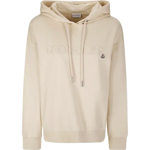 Kapuzenpullover mit Logo-Detail - Moncler - Modalova