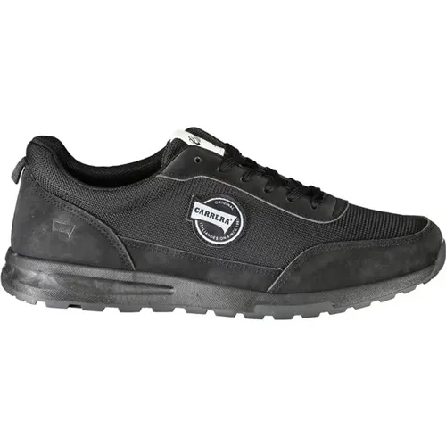 Polyester Sneaker with Lace-Up , male, Sizes: 9 UK, 8 UK, 7 UK, 6 UK - Carrera - Modalova