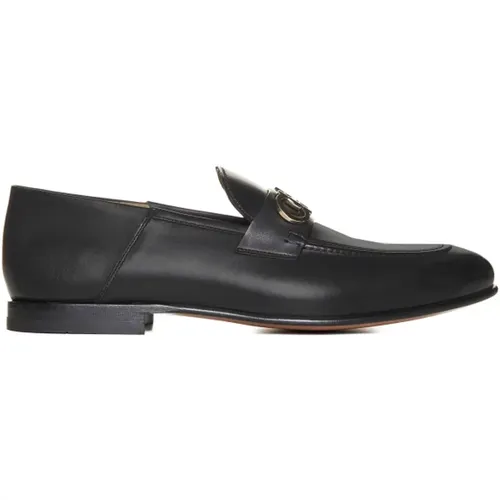 Flache Gin Schuhe , Herren, Größe: 40 1/2 EU - Salvatore Ferragamo - Modalova