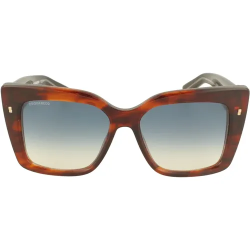 Butterfly Style Sunglasses , female, Sizes: 54 MM - Dsquared2 - Modalova