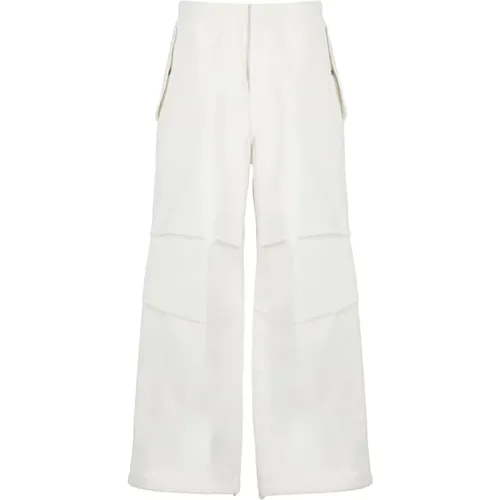 Cotton Trousers with Drawstrings , male, Sizes: S, M - Jil Sander - Modalova