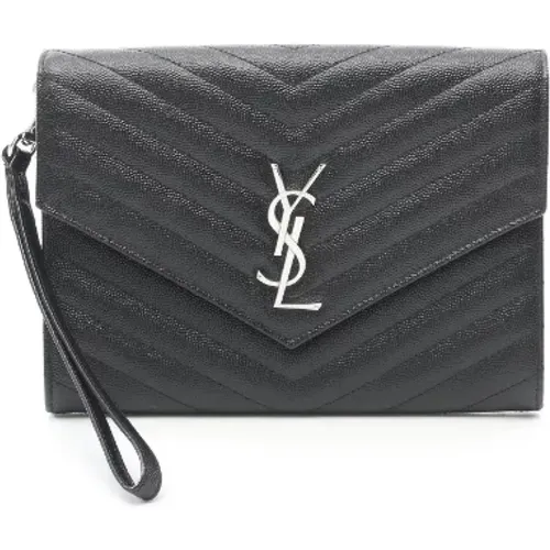 Pre-owned Leder schultertasche - Yves Saint Laurent Vintage - Modalova