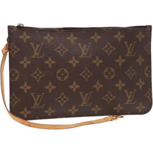 Pre-owned Canvas clutches , female, Sizes: ONE SIZE - Louis Vuitton Vintage - Modalova