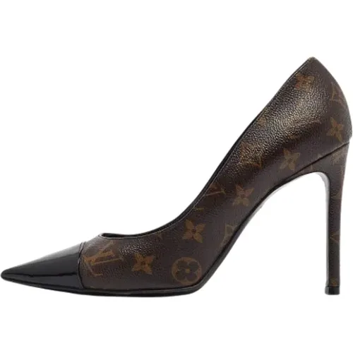 Pre-owned Coated canvas heels , female, Sizes: 8 UK - Louis Vuitton Vintage - Modalova