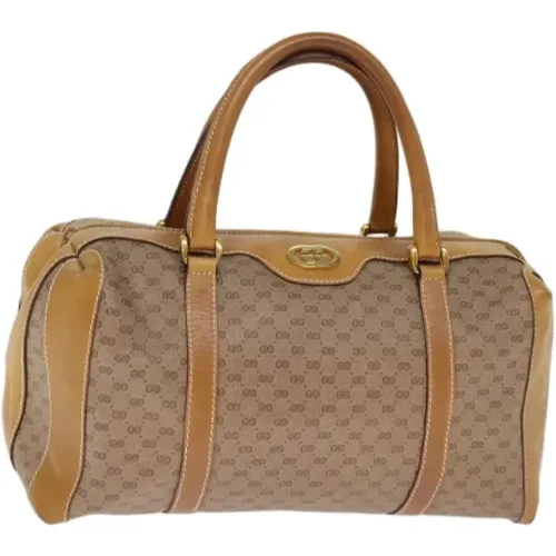 Pre-owned Leather travel-bags , female, Sizes: ONE SIZE - Gucci Vintage - Modalova