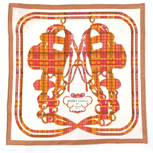 Pre-owned Silk scarves , female, Sizes: ONE SIZE - Hermès Vintage - Modalova