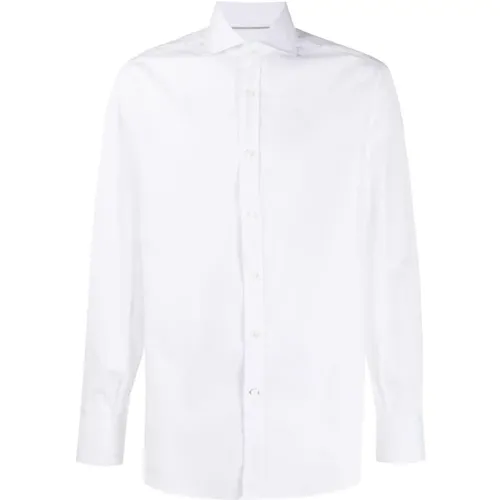 Classica Weißes Button-Up Hemd , Herren, Größe: 2XL - BRUNELLO CUCINELLI - Modalova