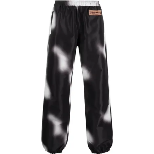 Blur Spray Trackpants , male, Sizes: M, L, S - Heron Preston - Modalova