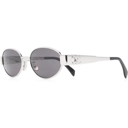 Graue Sonnenbrille mit Zubehör - Celine - Modalova