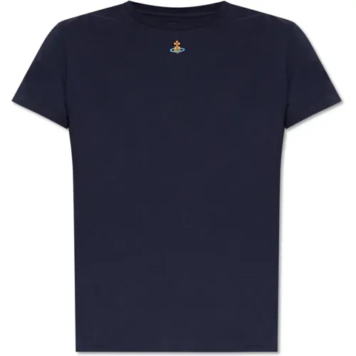T-Shirt mit Logo , Herren, Größe: 3XL - Vivienne Westwood - Modalova
