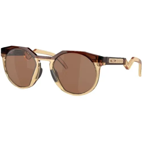 Braun/Havanna Sonnenbrille, Must-Have Stil , Herren, Größe: 52 MM - Oakley - Modalova