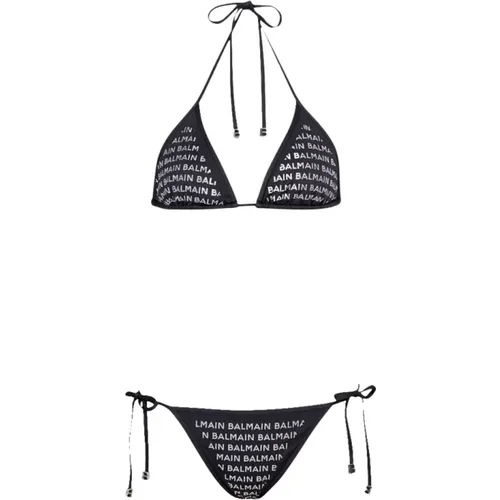 Logo Bikini - Elegant and Modern , female, Sizes: XS, 2XS - Balmain - Modalova