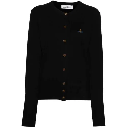 Ribbed Knit Sweater , female, Sizes: S, M - Vivienne Westwood - Modalova