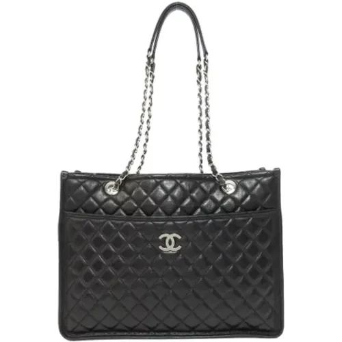 Pre-owned Leather totes , female, Sizes: ONE SIZE - Chanel Vintage - Modalova