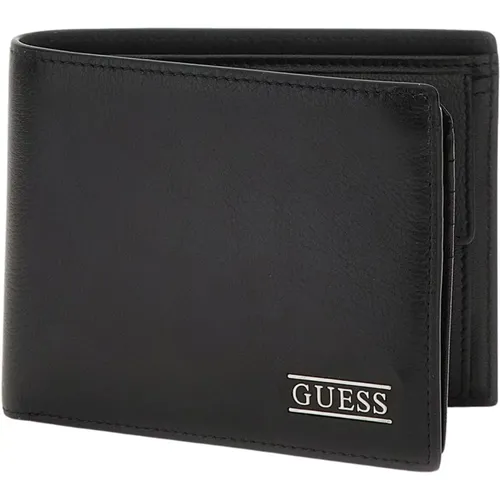 Boston Wallet , male, Sizes: ONE SIZE - Guess - Modalova