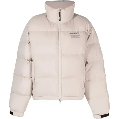 Puffer Down Jacket Pale , female, Sizes: L - Axel Arigato - Modalova