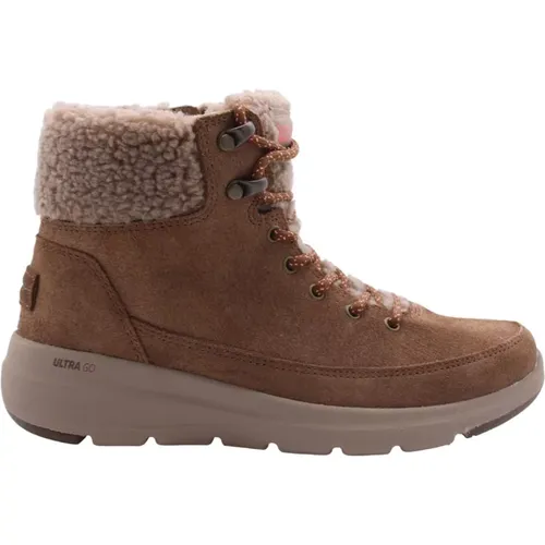 Stylish Bottine - Chatotje , female, Sizes: 2 UK - Skechers - Modalova