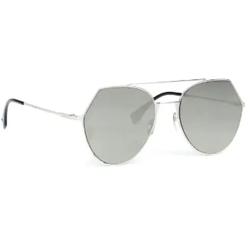 Pre-owned Metal sunglasses , female, Sizes: ONE SIZE - Fendi Vintage - Modalova