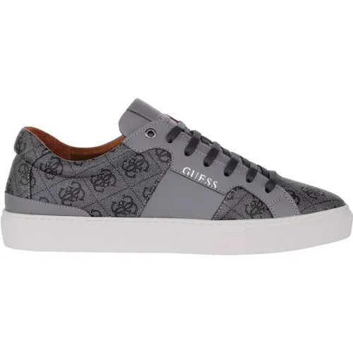 Ravenna Trainers in Coal Grey , male, Sizes: 10 UK - Guess - Modalova