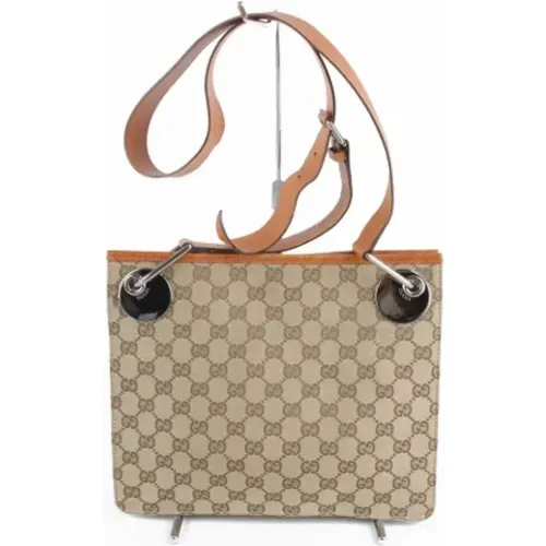 Pre-owned Canvas shoulder-bags , female, Sizes: ONE SIZE - Gucci Vintage - Modalova