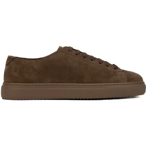 Leather Sneakers with Rubber Sole , male, Sizes: 6 UK, 5 1/2 UK, 7 UK, 7 1/2 UK, 6 1/2 UK, 9 UK, 10 UK, 8 UK, 5 UK, 8 1/2 UK - Doucal's - Modalova