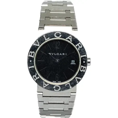 Pre-owned Stainless Steel watches , female, Sizes: ONE SIZE - Bvlgari Vintage - Modalova