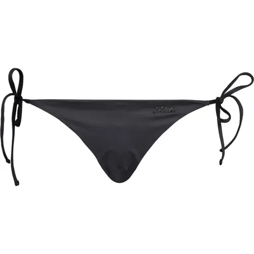 Strandmode Badeanzug Unterteil Damen Schwarz , Damen, Größe: XS - Karl Lagerfeld - Modalova