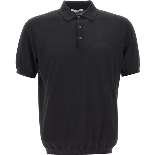 Men's Cotton Silk Polo Shirt , male, Sizes: 2XL, M, L, 3XL, XL, 4XL, S - Kangra - Modalova