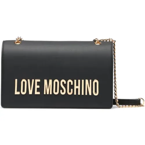 Shoulder Bag PU Material , female, Sizes: ONE SIZE - Love Moschino - Modalova
