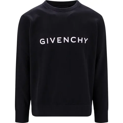 Baumwoll-Sweatshirt mit Logo , Herren, Größe: XL - Givenchy - Modalova