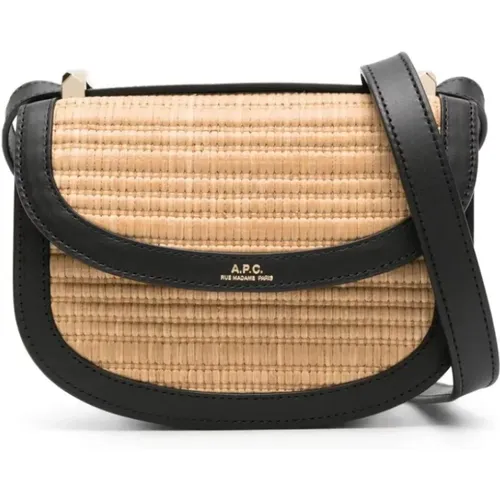 Mini Geneva Bag in Black , female, Sizes: ONE SIZE - A.p.c. - Modalova