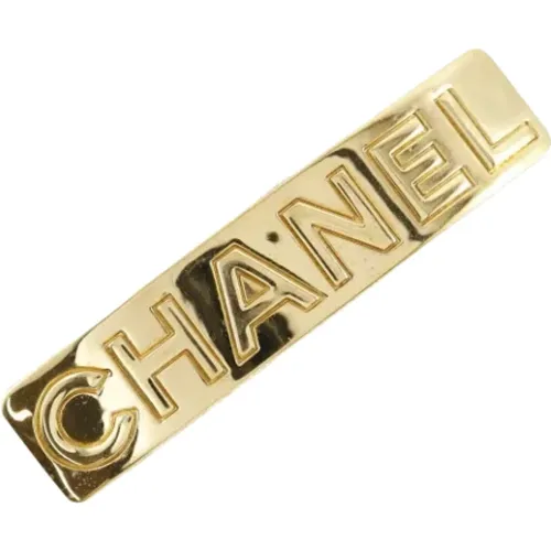 Pre-owned Metal hair-accessories , female, Sizes: ONE SIZE - Chanel Vintage - Modalova