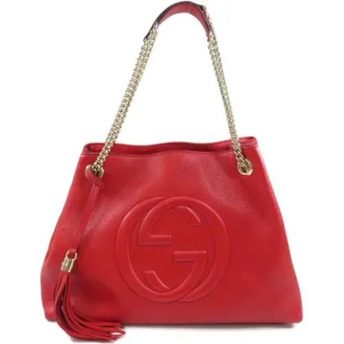 Pre-owned Canvas Gucci Shoulder Bag , female, Sizes: ONE SIZE - Gucci Vintage - Modalova