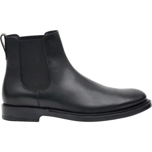 Men's Shoes Ankle Boots Nero Ss23 , male, Sizes: 10 UK, 6 1/2 UK, 6 UK, 7 UK - TOD'S - Modalova