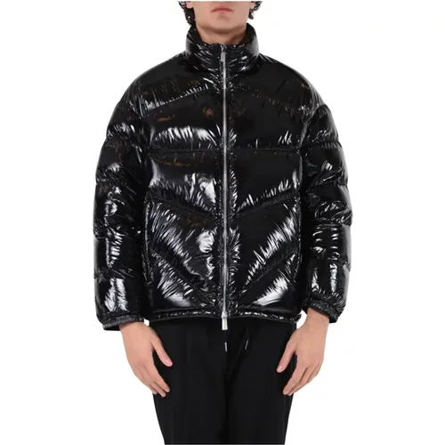 Quilted Down Jacket with Zipper , male, Sizes: 2XL - Armani Exchange - Modalova