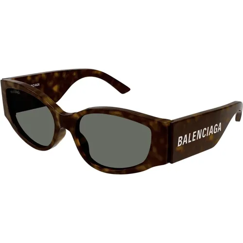 Stylische Sonnenbrille , Damen, Größe: 58 MM - Balenciaga - Modalova