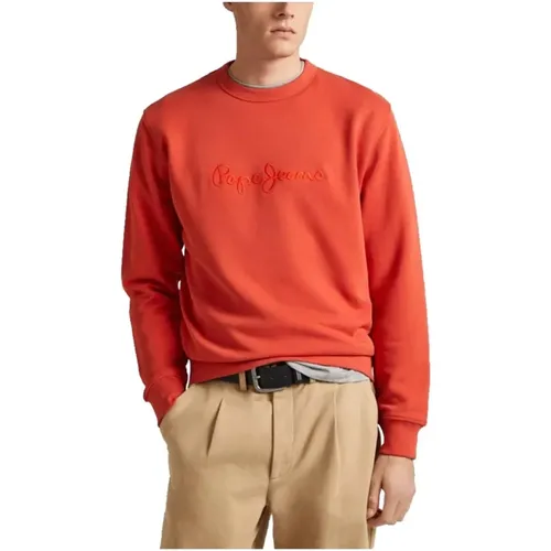 Joe Crew Sweatshirt , male, Sizes: M, XL, L - Pepe Jeans - Modalova