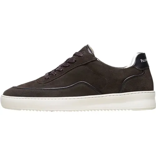 Mondo Suede Lux Dark , male, Sizes: 11 UK, 12 UK, 7 UK, 10 UK, 6 UK, 8 UK, 9 UK - Filling Pieces - Modalova